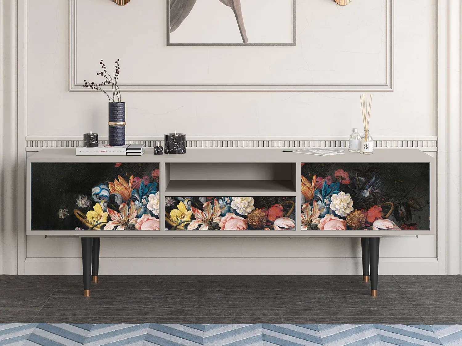 Wohnzimmer und Flur,Wohnzimmermöbel,TV-Board-Nestalunoa