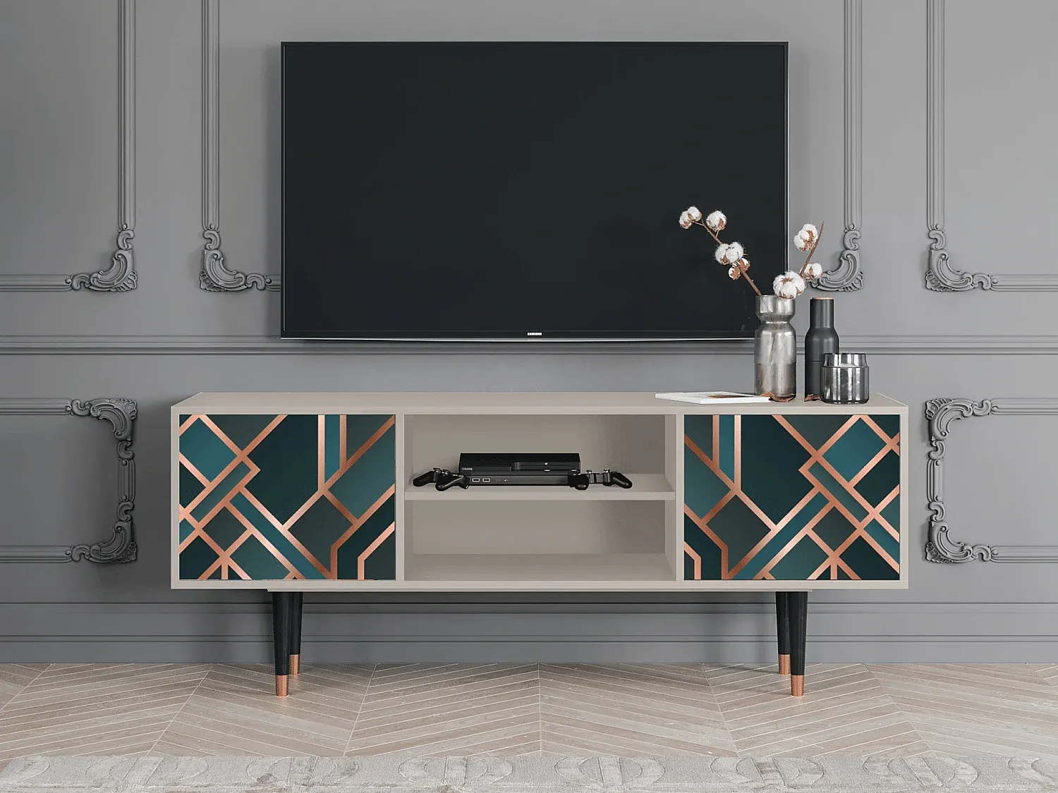 Wohnzimmer und Flur,Wohnzimmermöbel,TV-Board-Nestalunoa