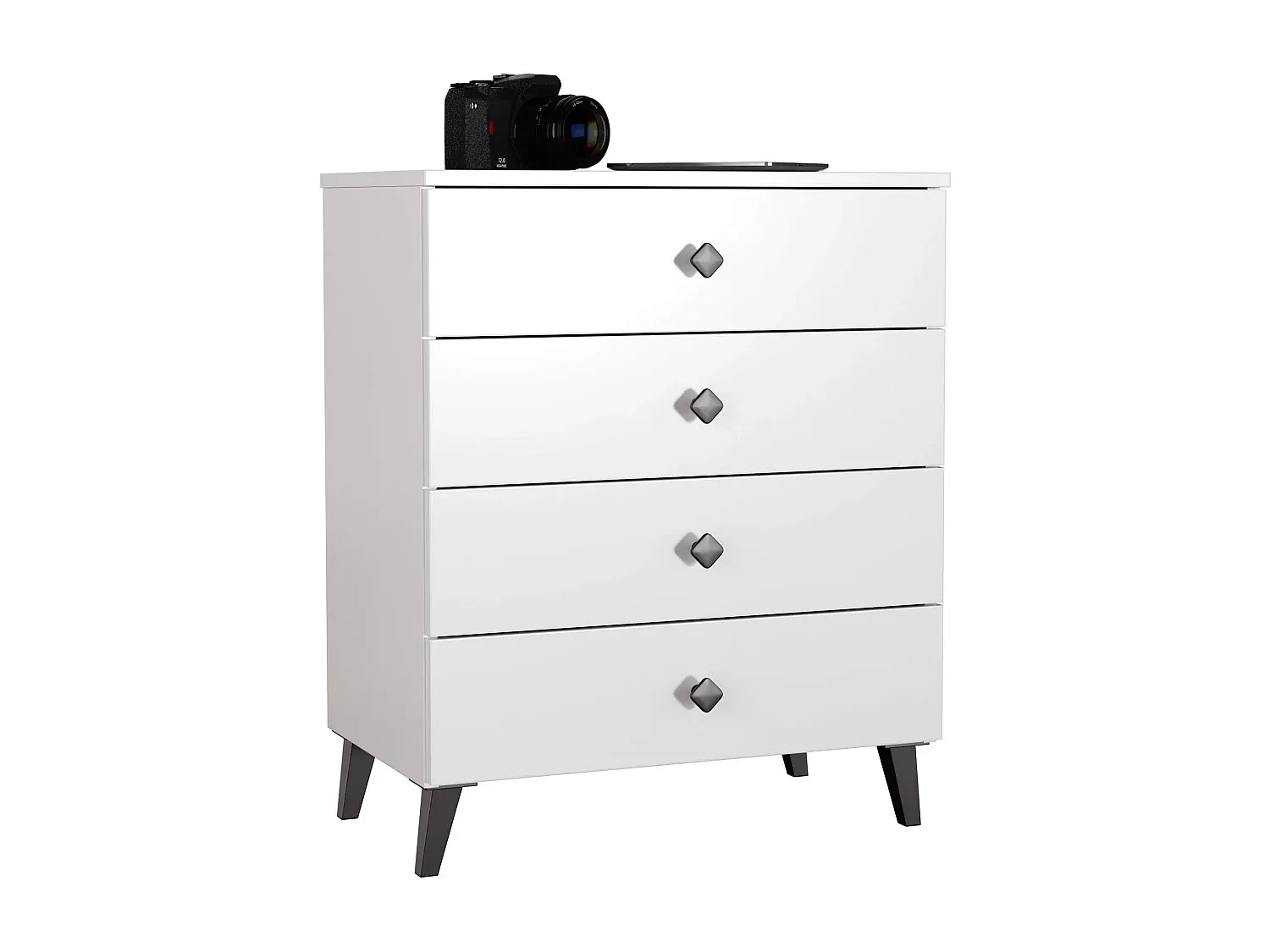 Schlafzimmer,Schlafzimmermöbel,Niedrige Kommode-Nestalunoa