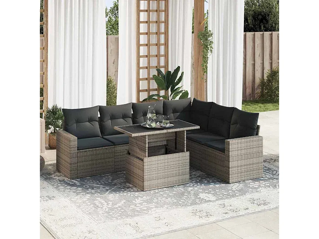 Garten,Gartenmöbel,Gartensitzgruppe im Set-Nestalunoa