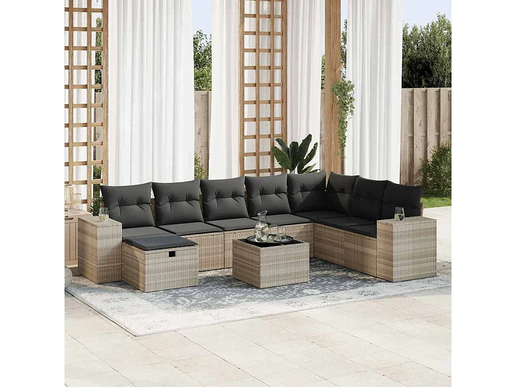 Garten,Gartenmöbel,Gartensitzgruppe im Set-Nestalunoa