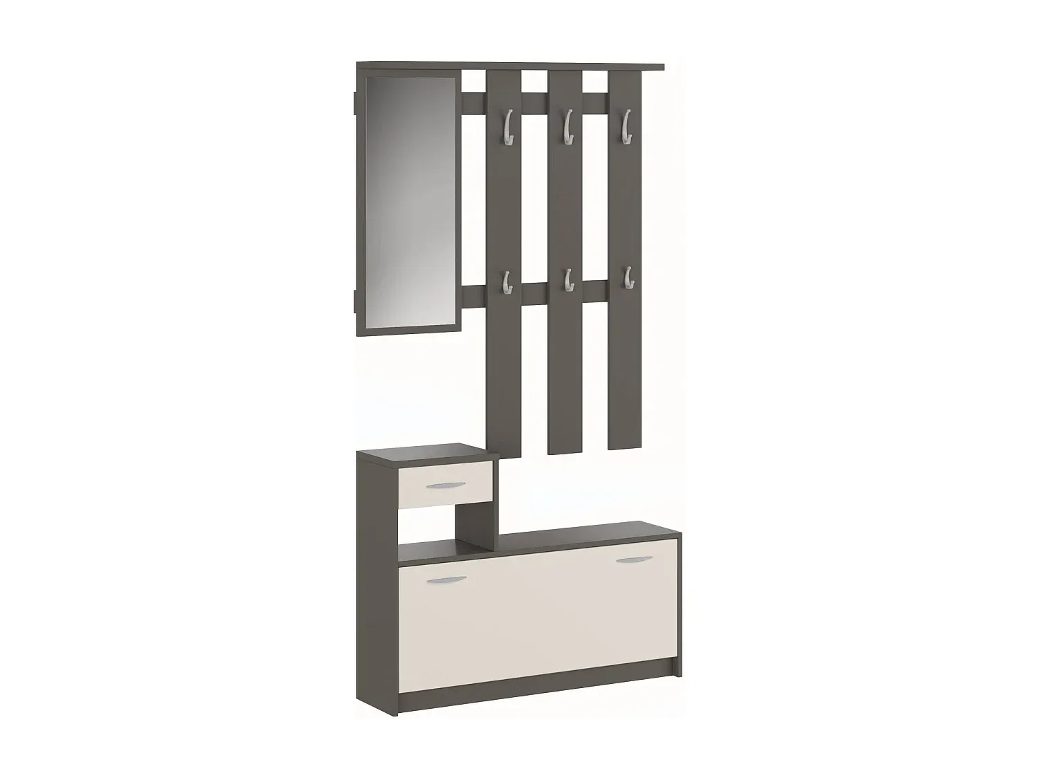 Wohnzimmer und Flur,Bereich Flurmöbel und Ordnungshelfer,Garderobe-Nestalunoa