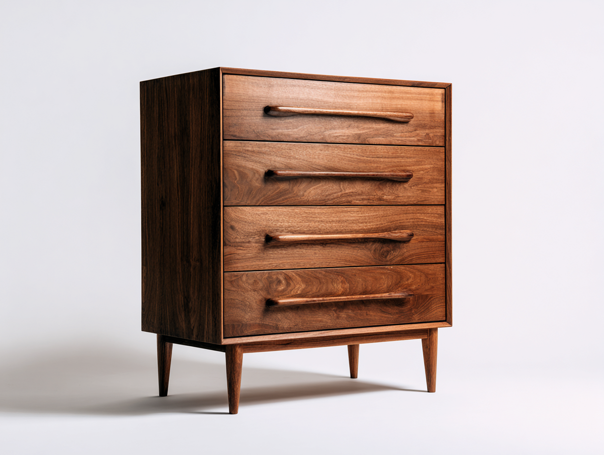 Cómodas de madera 80x40x90 cm marrón - diseño moderno para salón-Sofamyloft