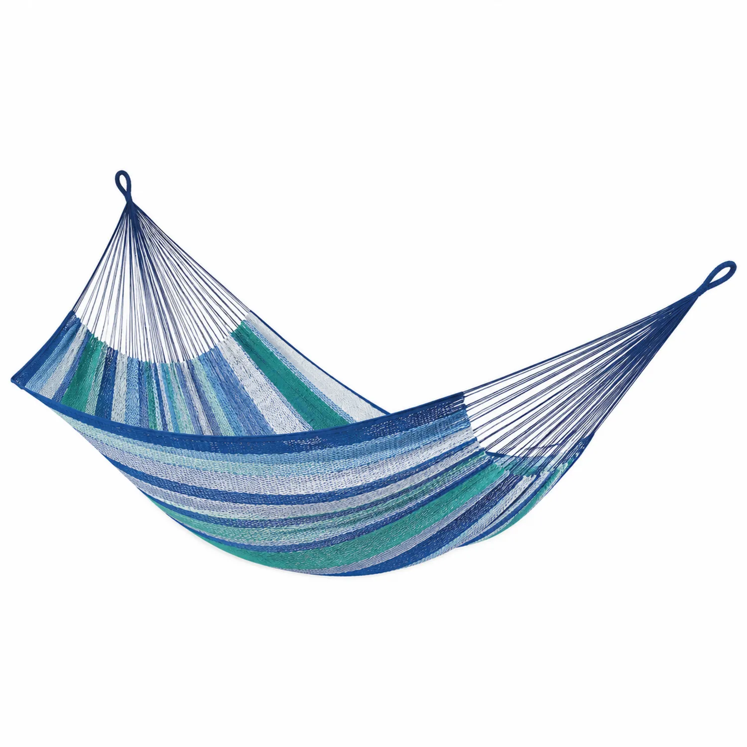 Hamac Rayé en Coton et Polyester 200x150 cm