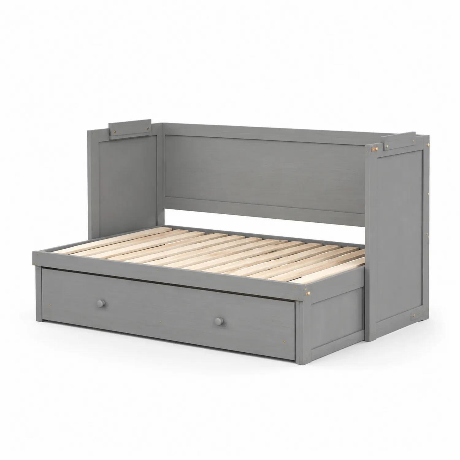 Lit banquette en bois avec tiroir de rangement 200x90 cm