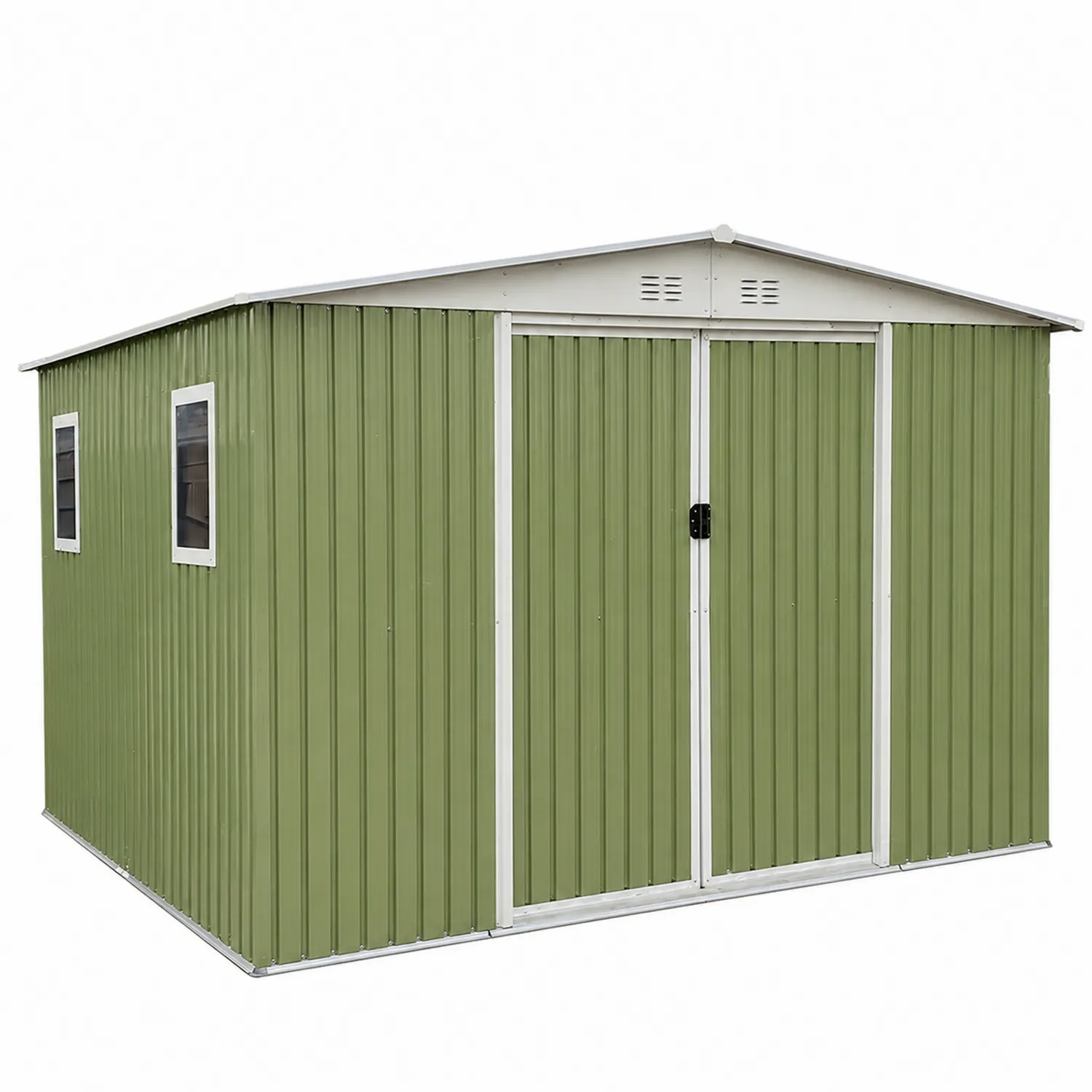 Abri de Jardin Métallique Vert