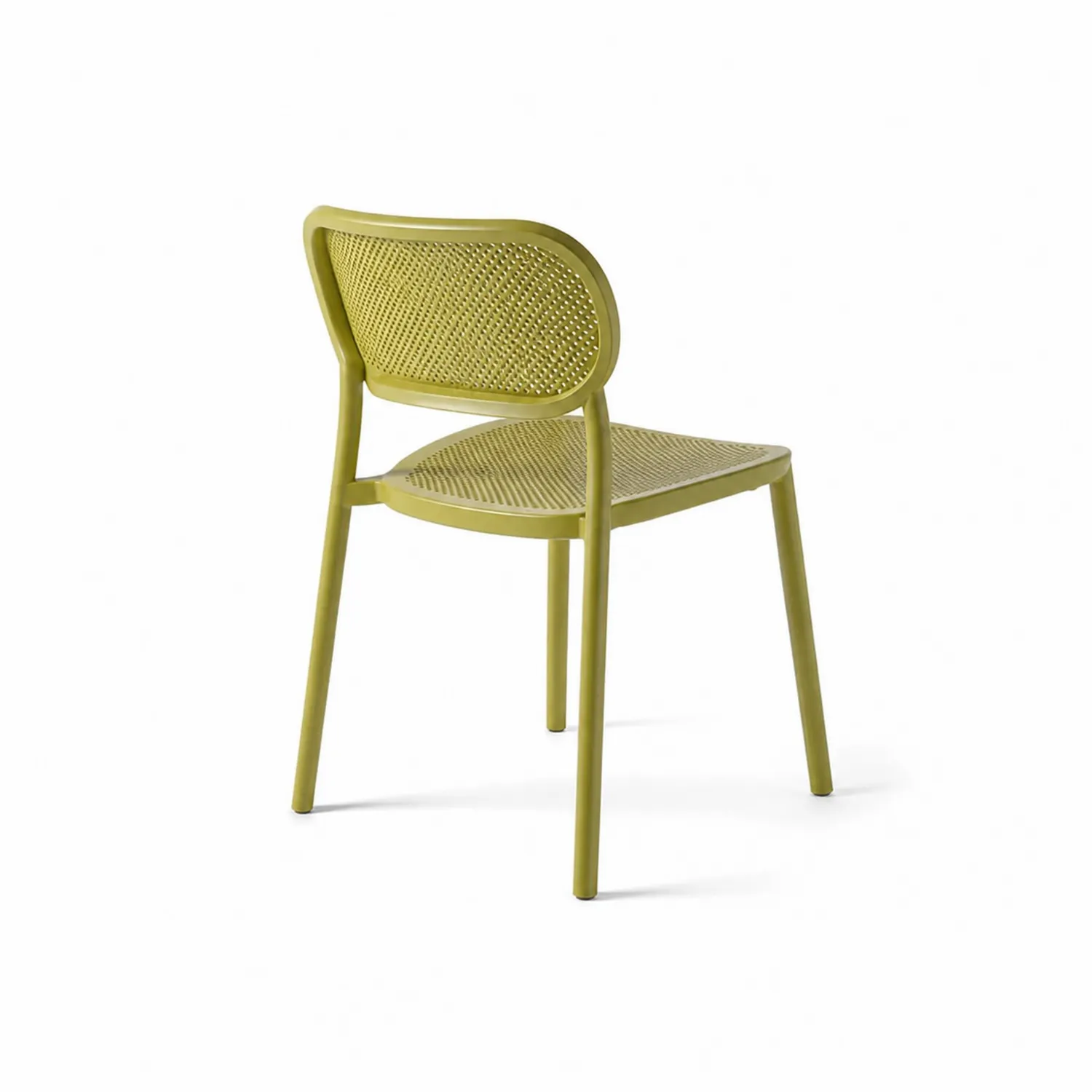 Chaise en plastique Vert