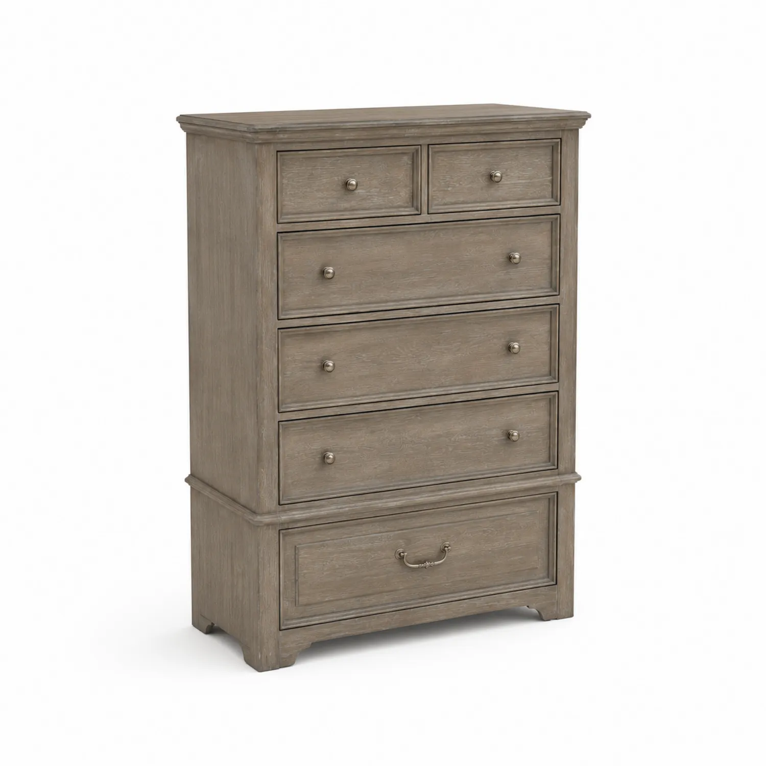 Commode en bois 6 tiroirs 130x80x45 cm