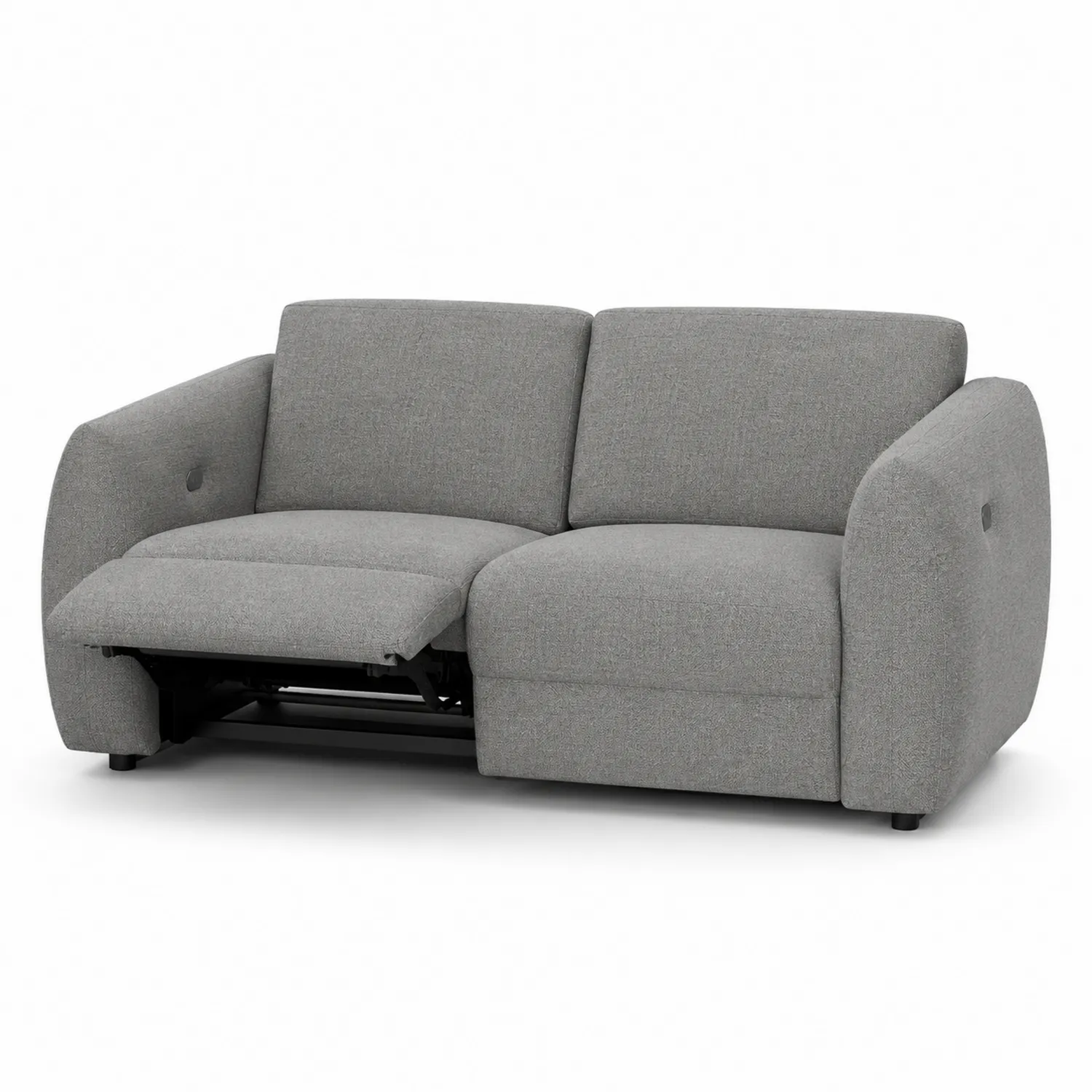 Sofa z funkcją relaksu z tkaniny poliestrowej-Casvexorin