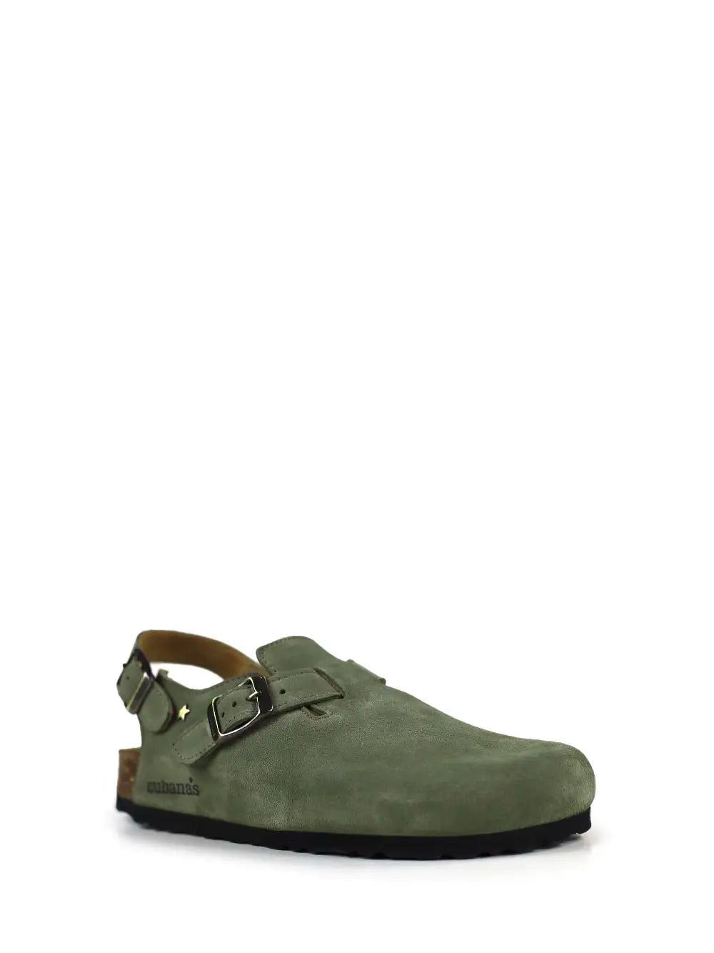 Sofia Suede Sandals in Green