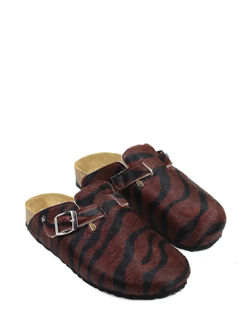 Sandália Maria em Animal Print Tigre