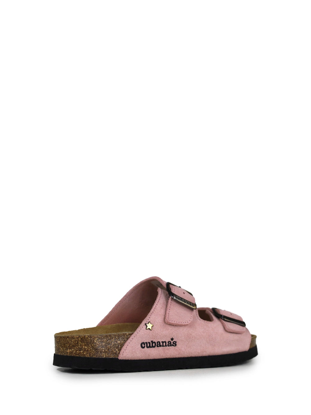 Amália Sandale aus rosa Wildleder