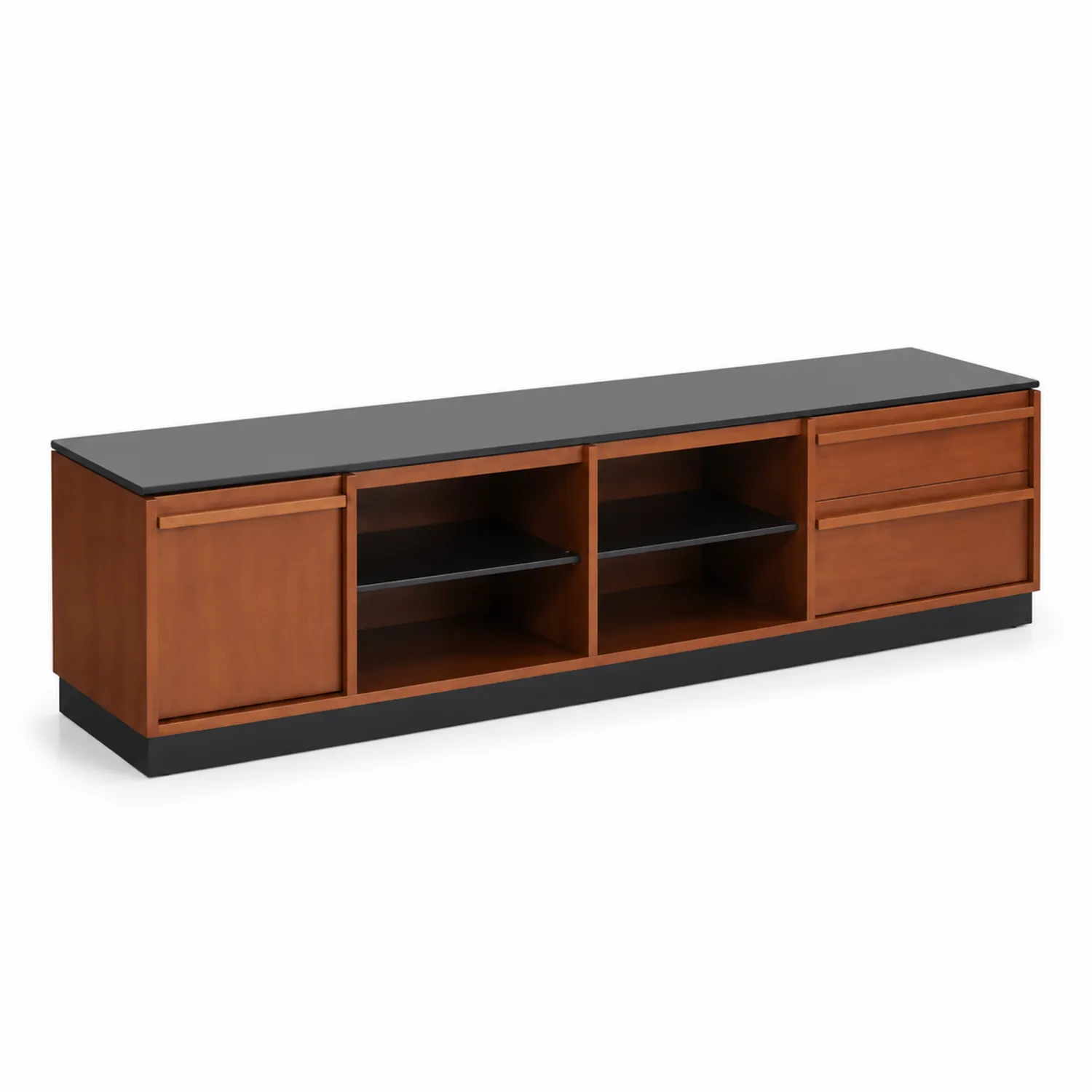 Szafka RTV drewniana z blatem melaminowym 180x45x50cm