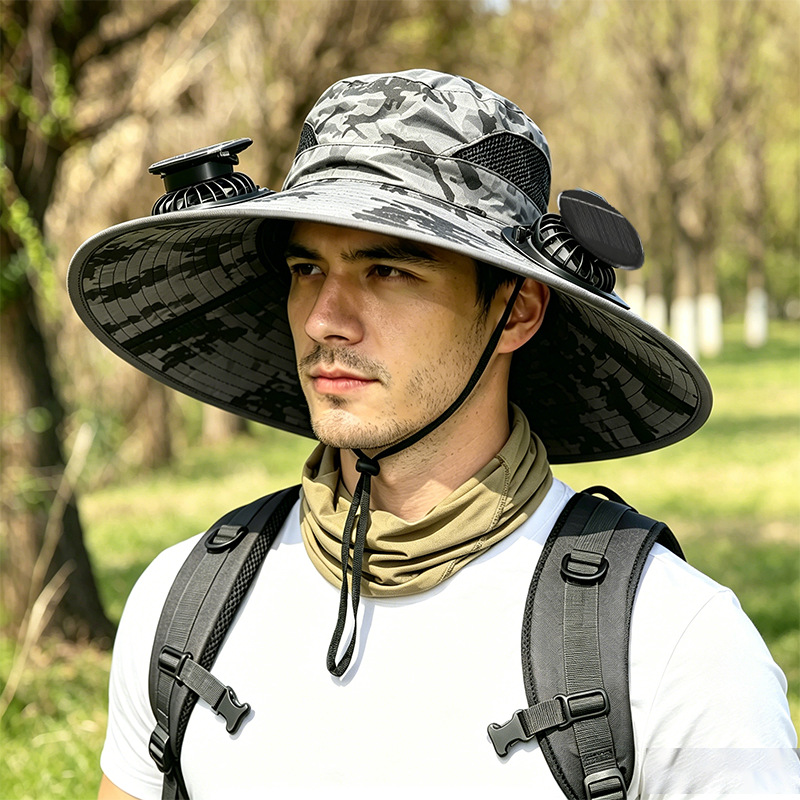 🔥Last Day 49% OFF🔥 - Solar Fan Hat
