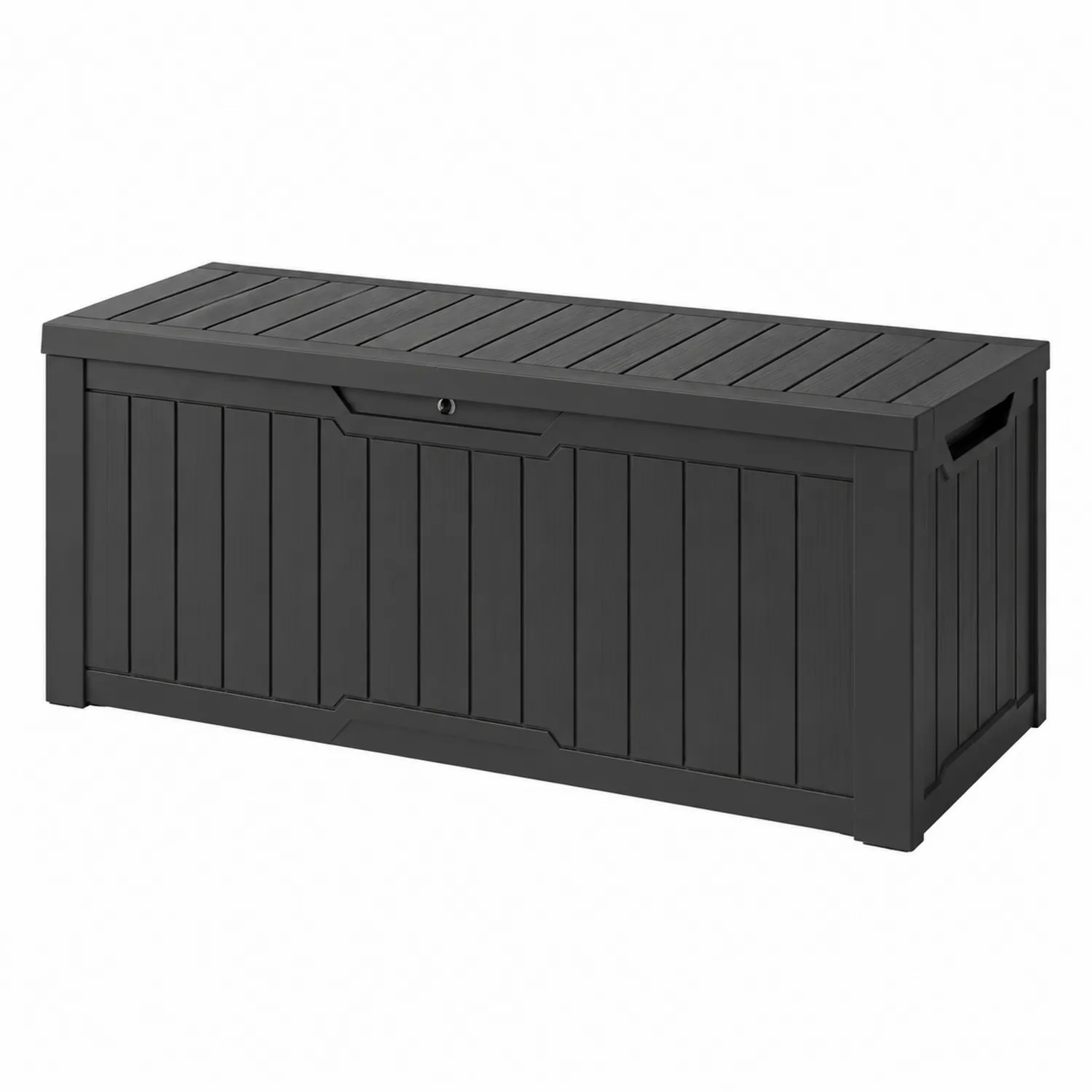 Prostokątny Pojemnik z Polipropylenu Antracytowy 117 cm x 45 cm x 57 cm