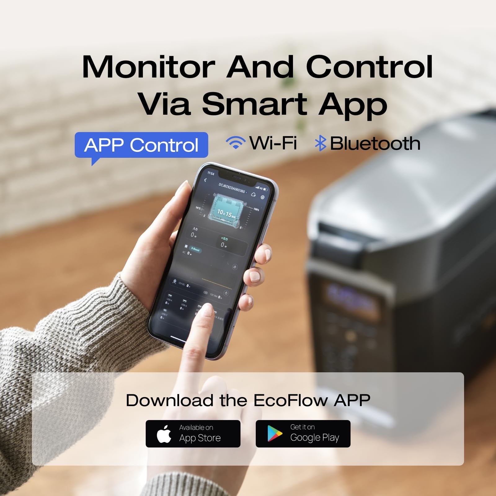 EF ECOFLOW DELTA Pro - Batería extra de 3600 Wh, 2.7 horas a carga completa, batería de reserva para uso doméstico, apagón, campamento, RV