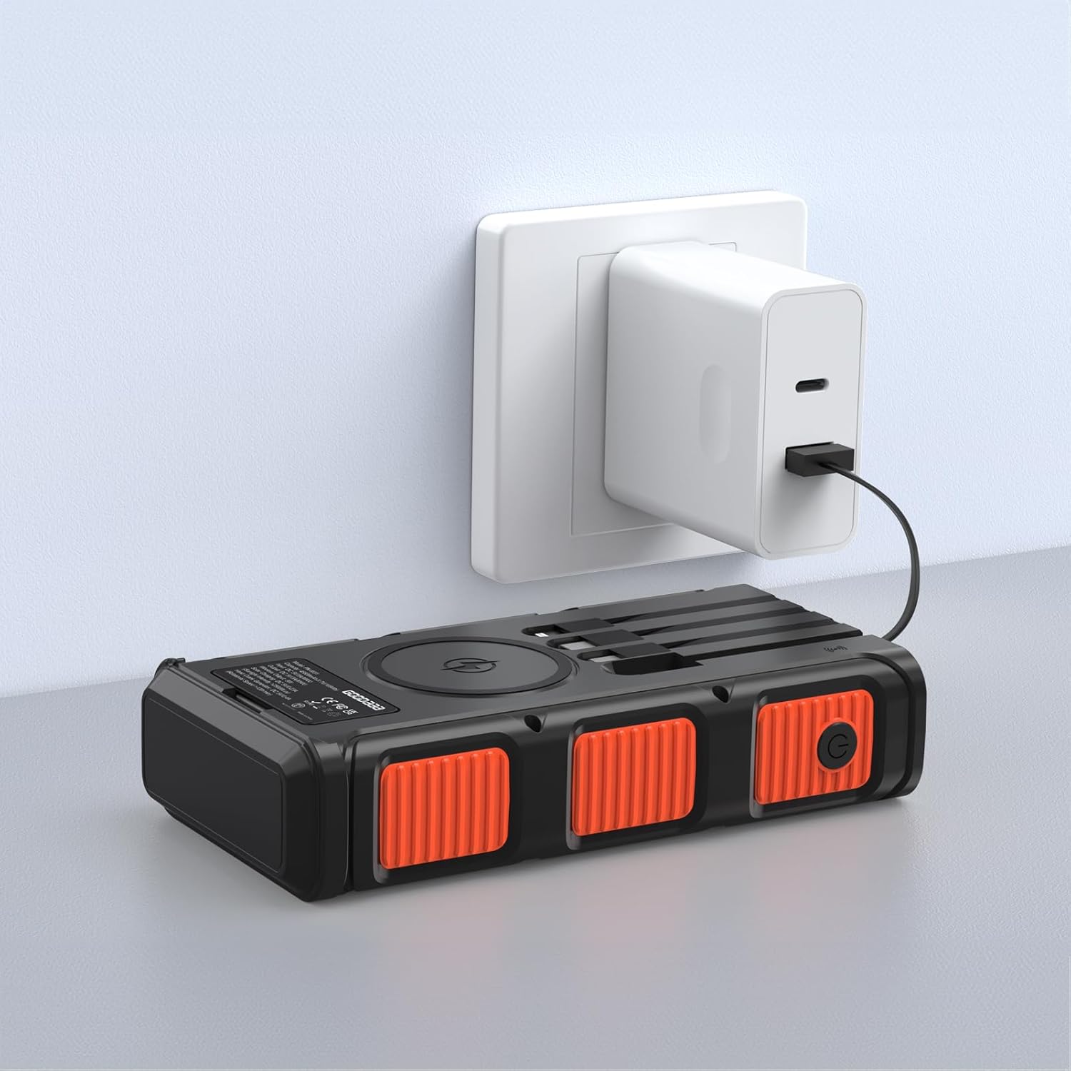 GOODaaa Bundle PN-W31 Cargador Inalámbrico Plus PD 20W Adaptador