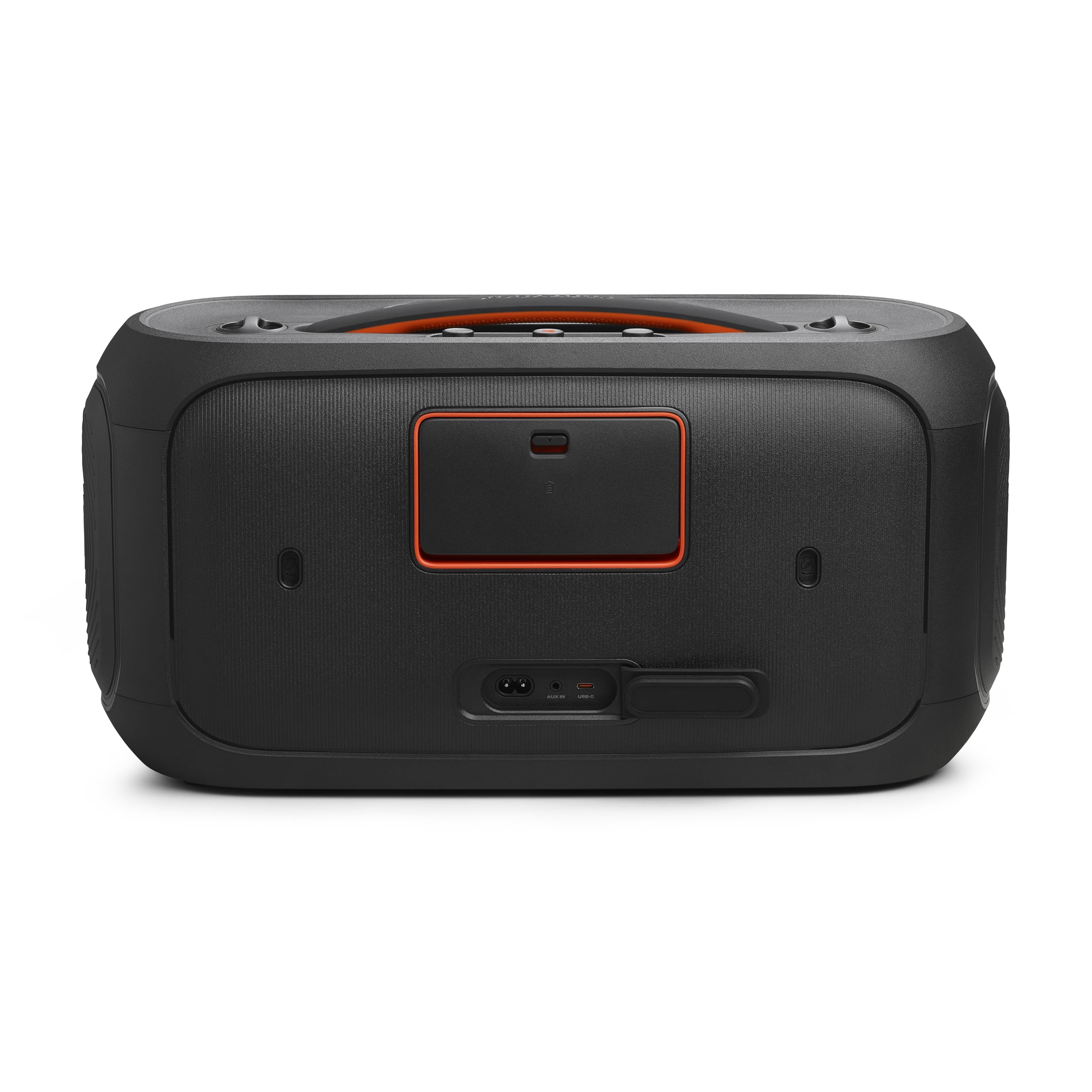 JBL PartyBox On-The-Go 2 - Altavoz portátil para fiestas con un micrófono digital inalámbrico, mango y correa para el hombro, espectáculo de luces dinámico, hasta 15 horas de reproducción, a prueba de salpicaduras y Auracast™ (negro)