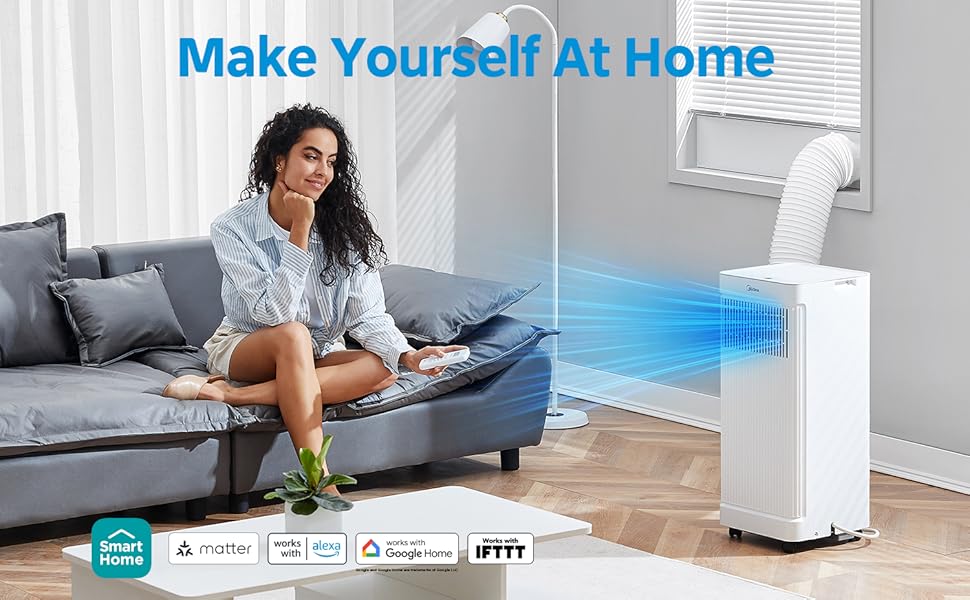 Midea smart portable air conditioner
