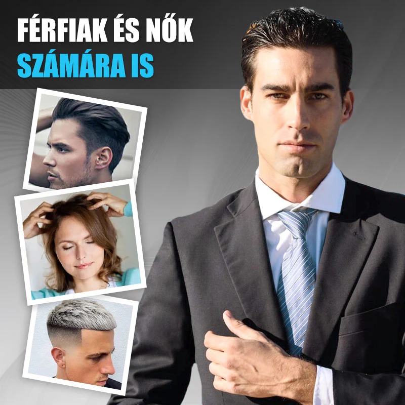 ✨Természetes növényi fehérje hajsűrítő spray- 3 Másodperces Hollywoodi Hajdúsítás: Viszlát Lapos és Zsíros Haj!