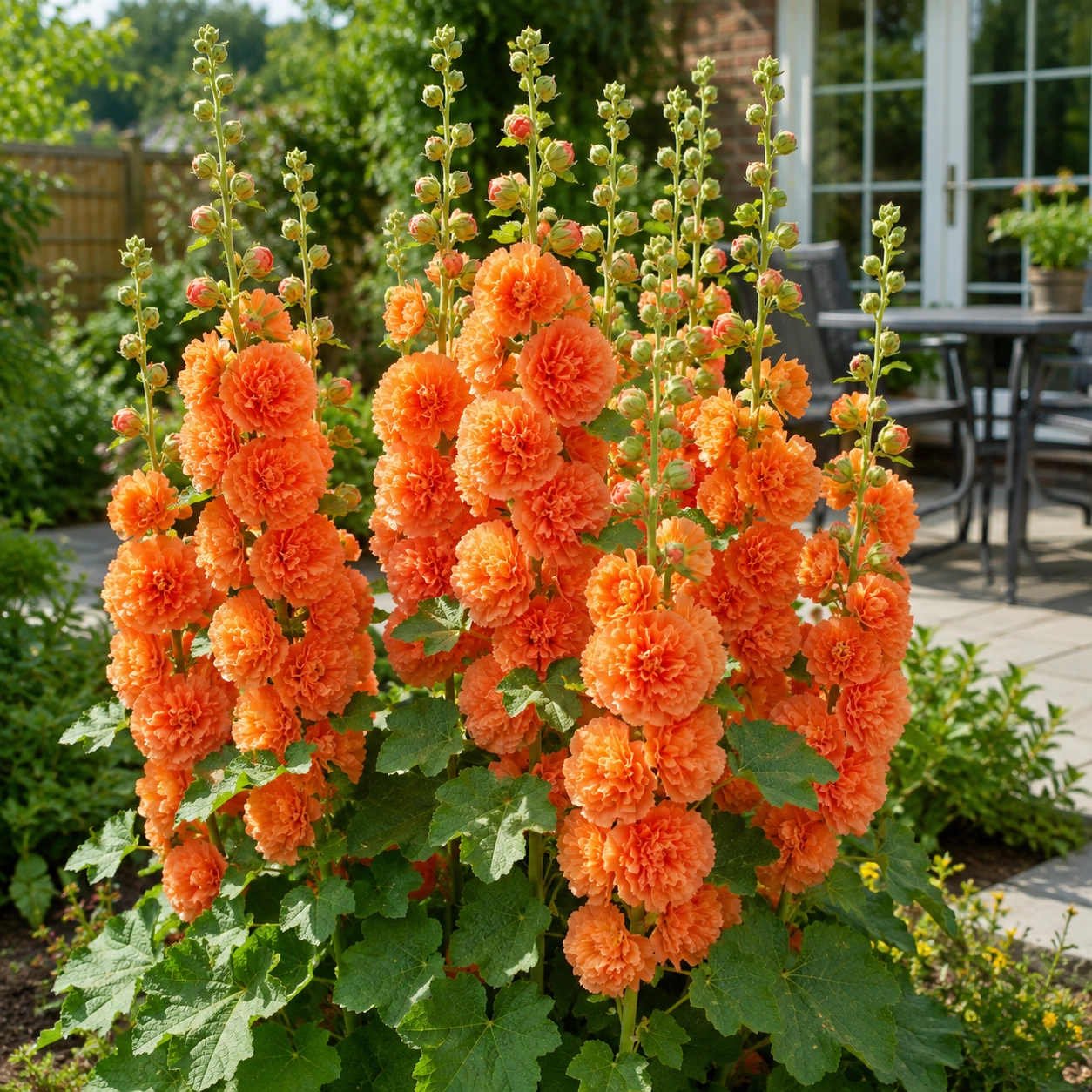 🌈Rare Rainbow Hollyhock — The Most Magical Flower of 2026