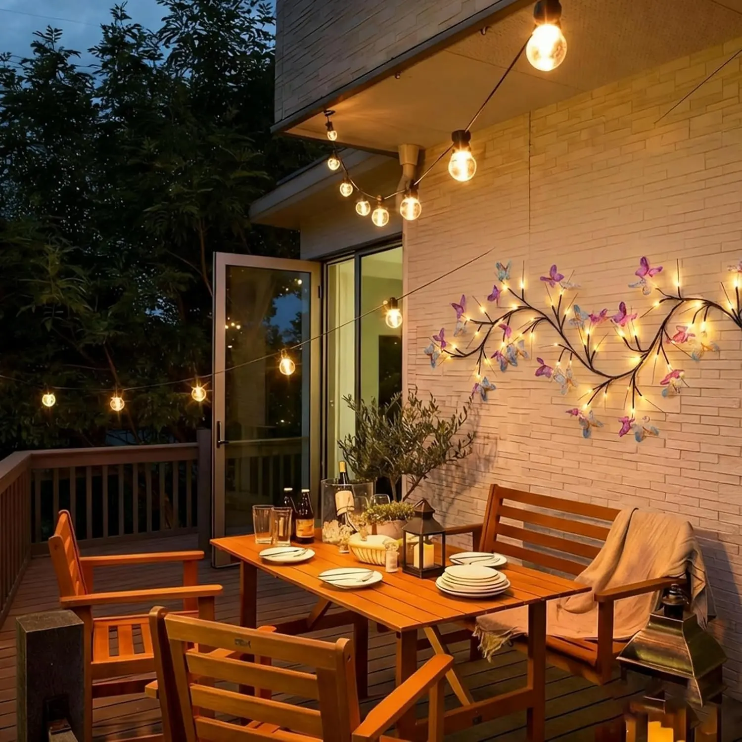✨ Flexibilné LED svetielka v tvare motýľov – ozdobte si domov magickou a teplou atmosférou 🦋💡