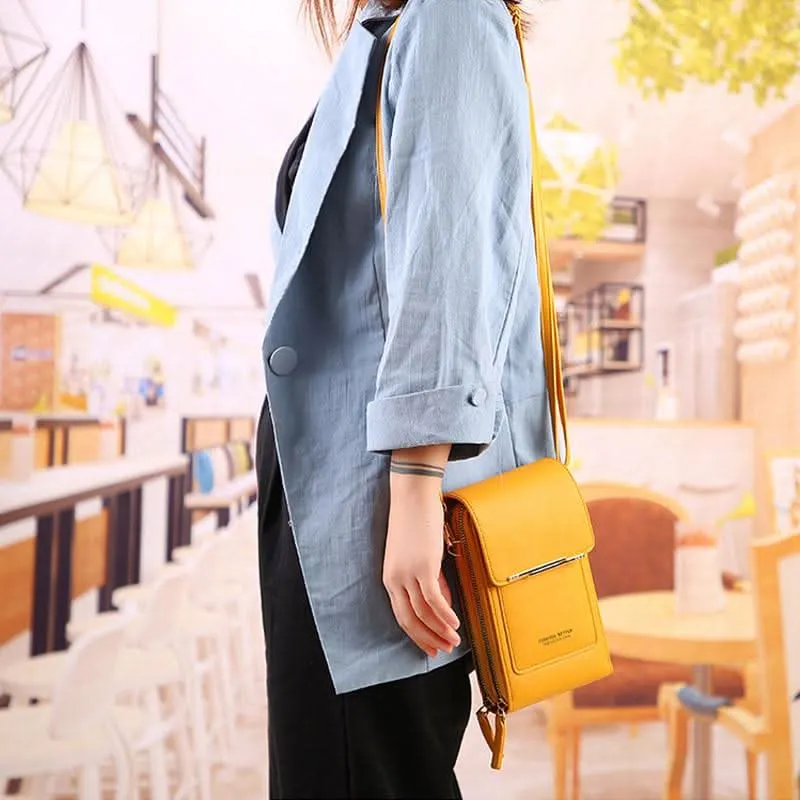 👜 Exkluzívny výpredaj s 50% zľavou! 📱 Dámska crossbody kabelka s dotykovým displejom