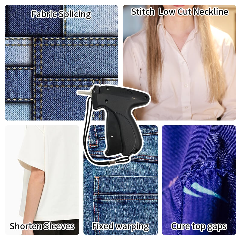 ✂️ Rýchla oprava oblečenia Stehová pištoľ