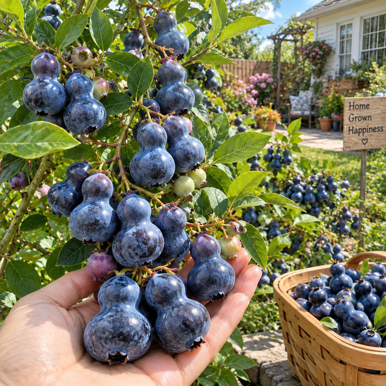Vzácná semena borůvky Gourdberry – jedinečné plody se dvěma laloky
