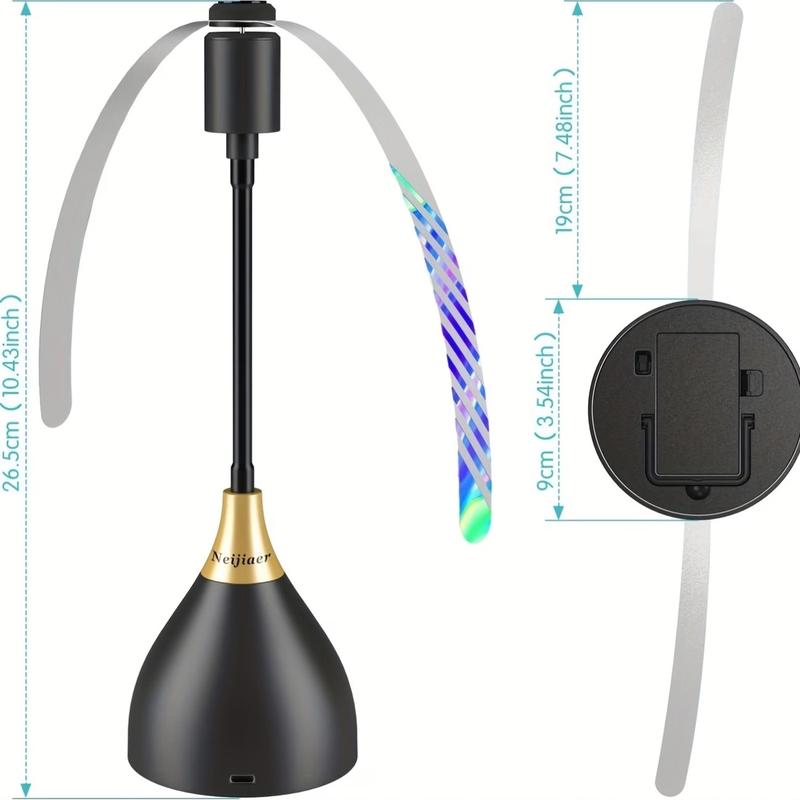 🌀 50% ZĽAVA! Tichý inteligentný USB ventilátor odpudzujúci muchy 🏡✅