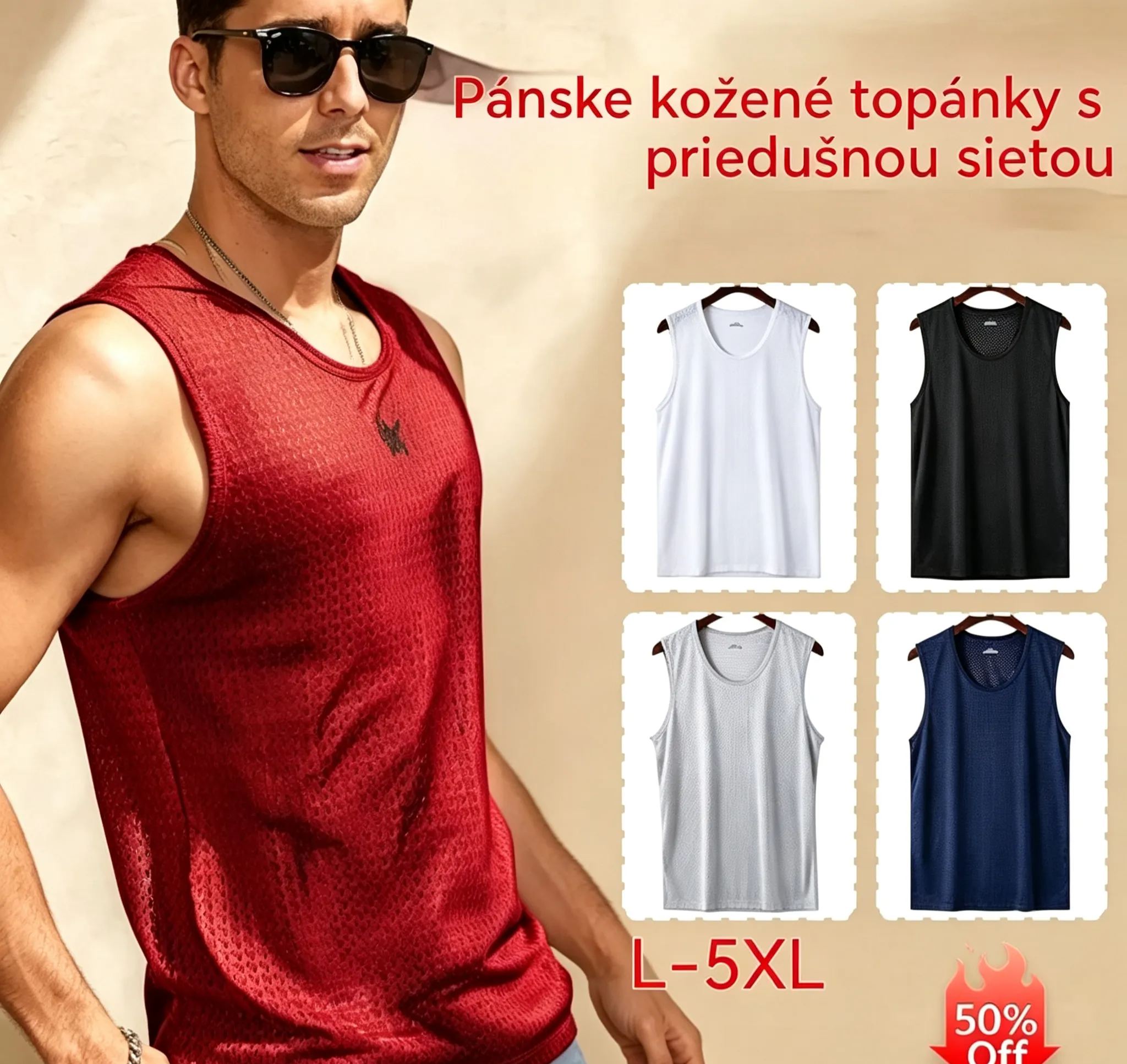 👕【3-dielna sada】Pánske ležérne tričká vyrobené z chladivého hodvábneho materiálu ✅ Ľahké, priedušné a rýchloschnúce
