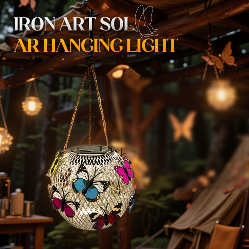⏳Solárna závesná lampa Art Of Iron