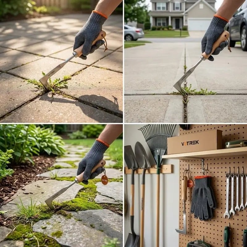 🌿 Odstraňovač buriny na terasu – Jednoduché odstránenie buriny z medzier v dlažbe