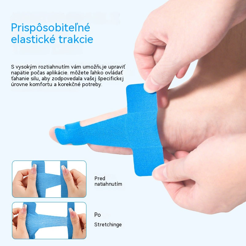 ✨👍【50 kusov - 26 eur】Flexibilný chránič prstov, podporná náplasť na popáleniny, športová bandáž odolná proti oderu