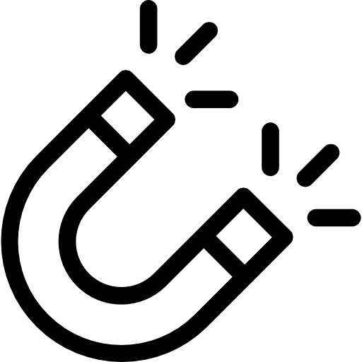 Magnetic closure icon