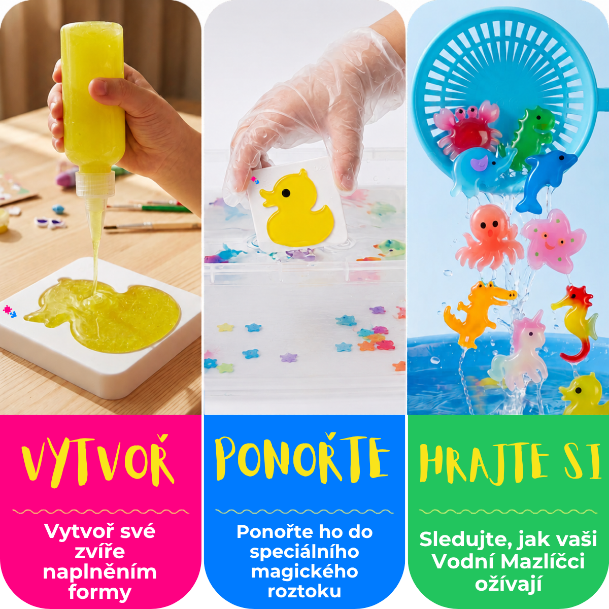 Kouzeln&aacute; vodn&iacute; zv&iacute;ř&aacute;tka &ndash; Mořsk&yacute; svět (3+ roky)