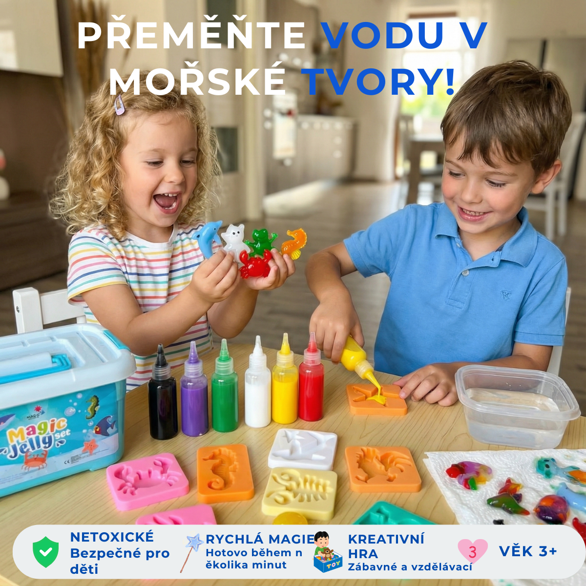 Kouzeln&aacute; vodn&iacute; zv&iacute;ř&aacute;tka &ndash; Mořsk&yacute; svět (3+ roky)