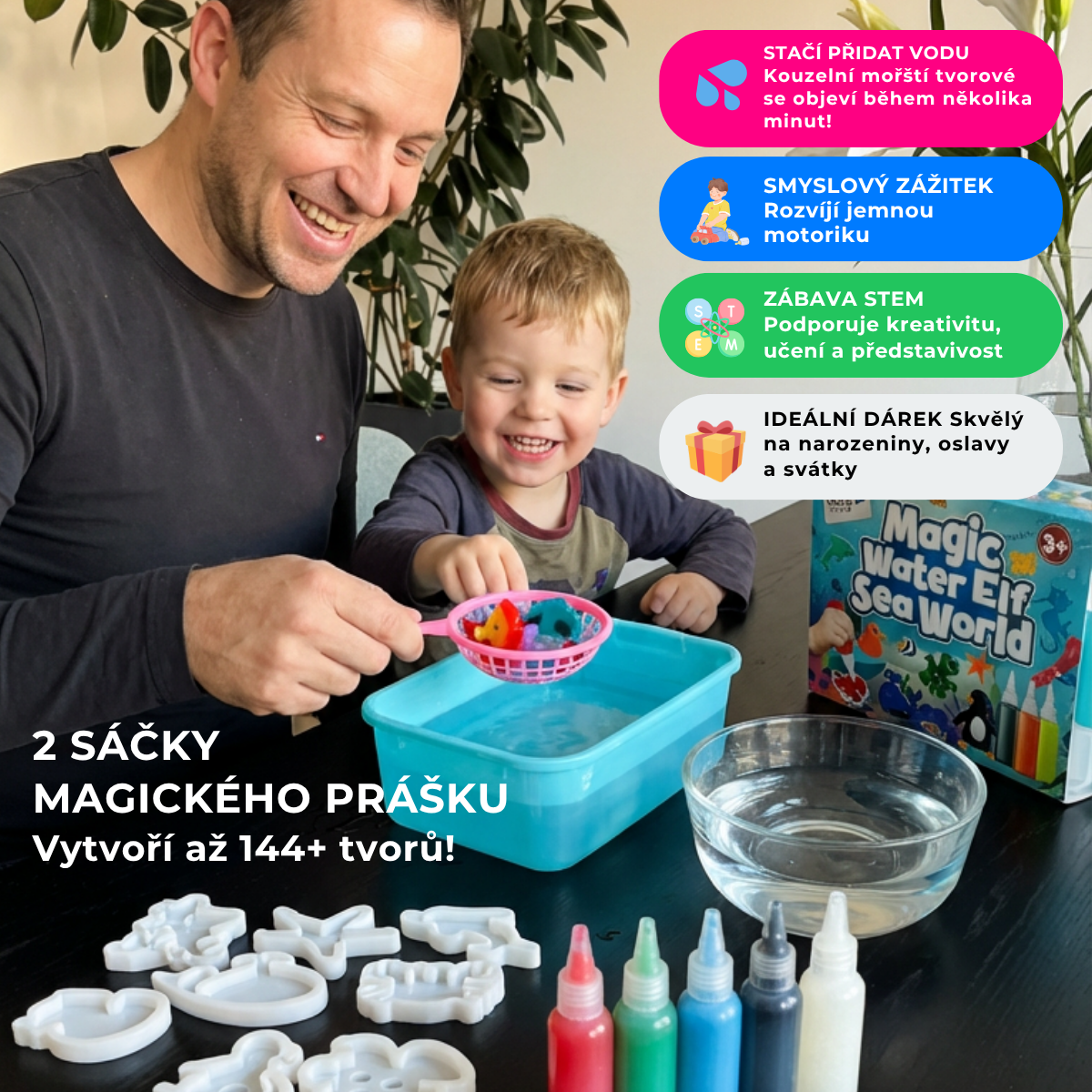 Kouzeln&aacute; vodn&iacute; zv&iacute;ř&aacute;tka &ndash; Mořsk&yacute; svět (3+ roky)