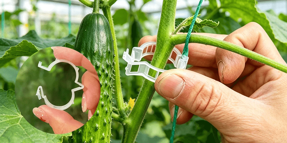 🌱 Növénytámasztó klipszek – könnyű kúszónövény-nevelés és biztonságos növénynövekedés 🌿