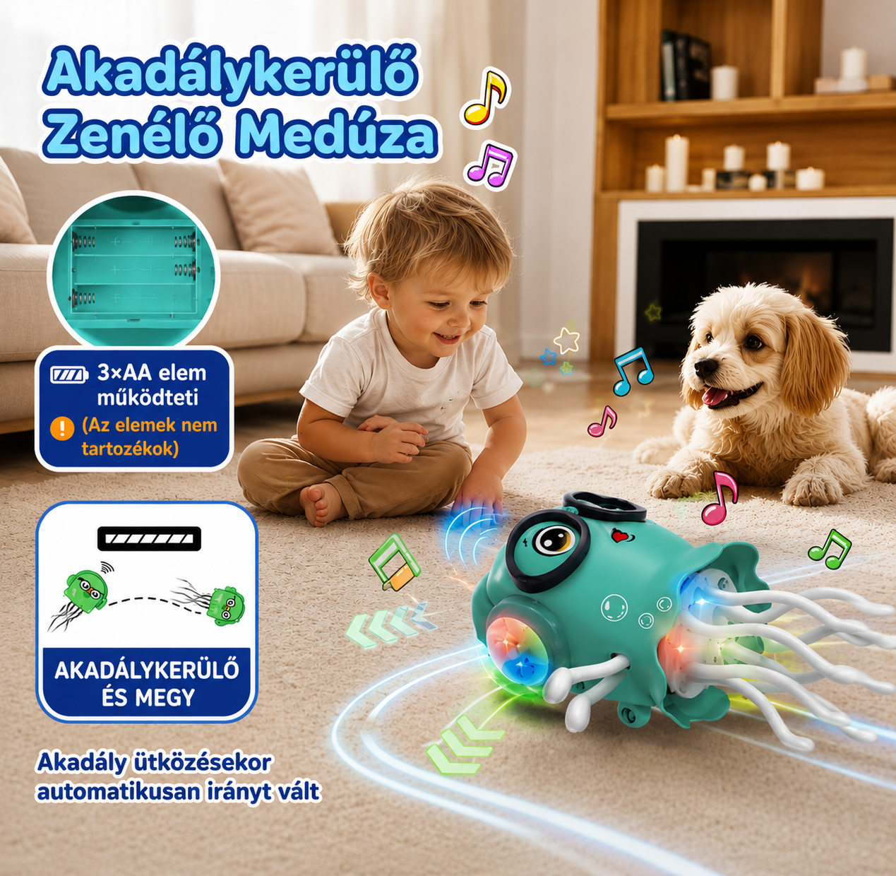 🪼 Érdekes Táncoló Medúza – A Gyerekek Új Kedvence! 🎶✨