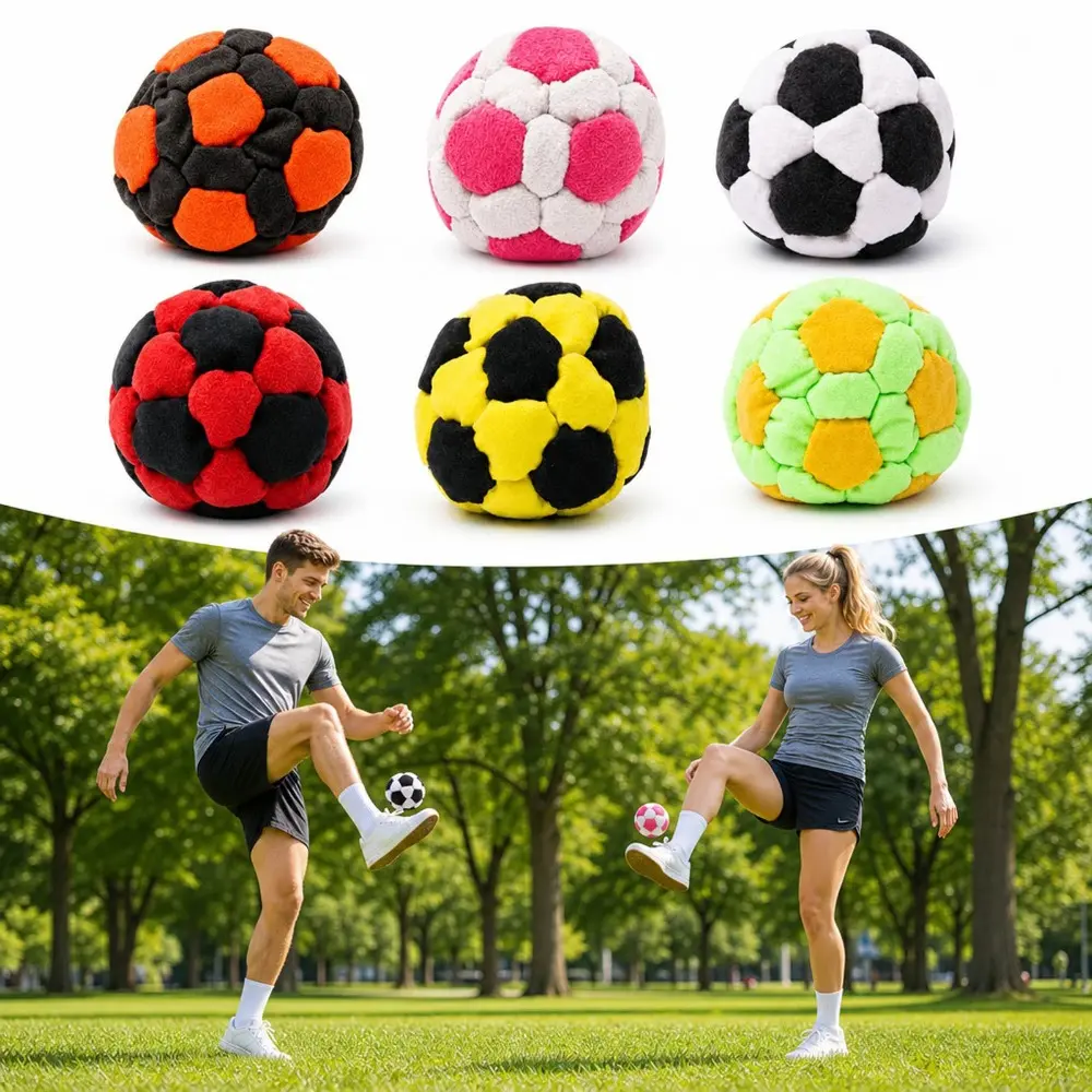⚽🧸 6 darabos puha plüss focilabda szett – tökéletes játék gyerekeknek, szabadtéri programokhoz és ajándéknak! 🎁✨