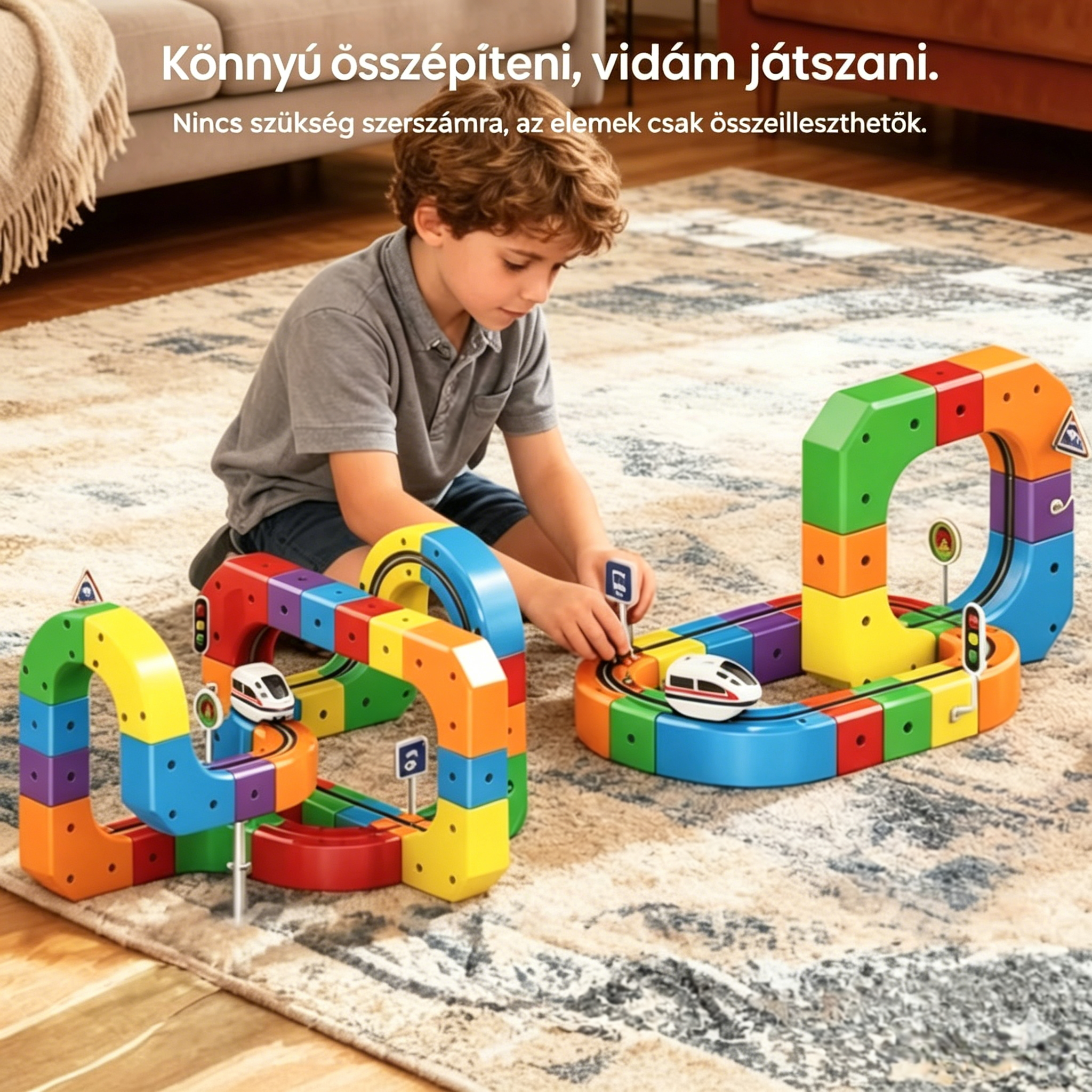 🔥🚂 A 3D-s vonatpálya, amely fejleszti a kreativitást és órákig tartó szórakozást biztosít! 🌈🎁✨
