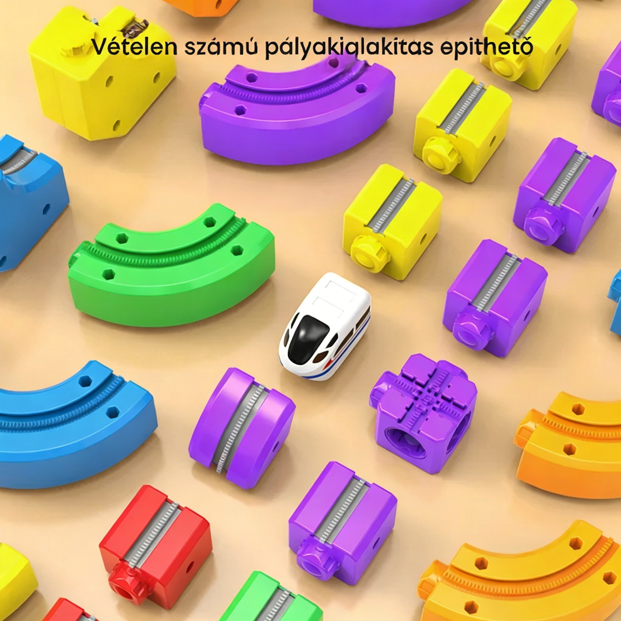 🔥🚂 A 3D-s vonatpálya, amely fejleszti a kreativitást és órákig tartó szórakozást biztosít! 🌈🎁✨