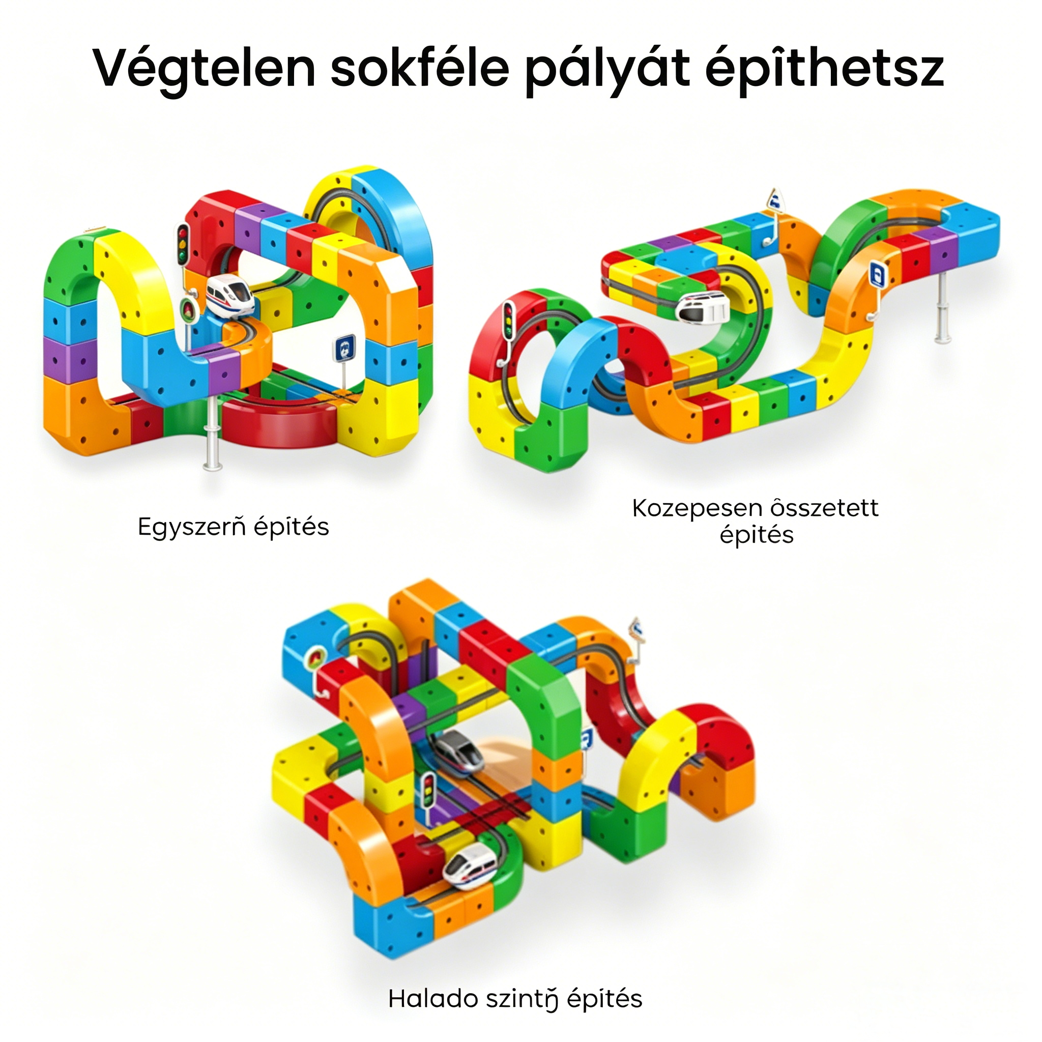 🔥🚂 A 3D-s vonatpálya, amely fejleszti a kreativitást és órákig tartó szórakozást biztosít! 🌈🎁✨