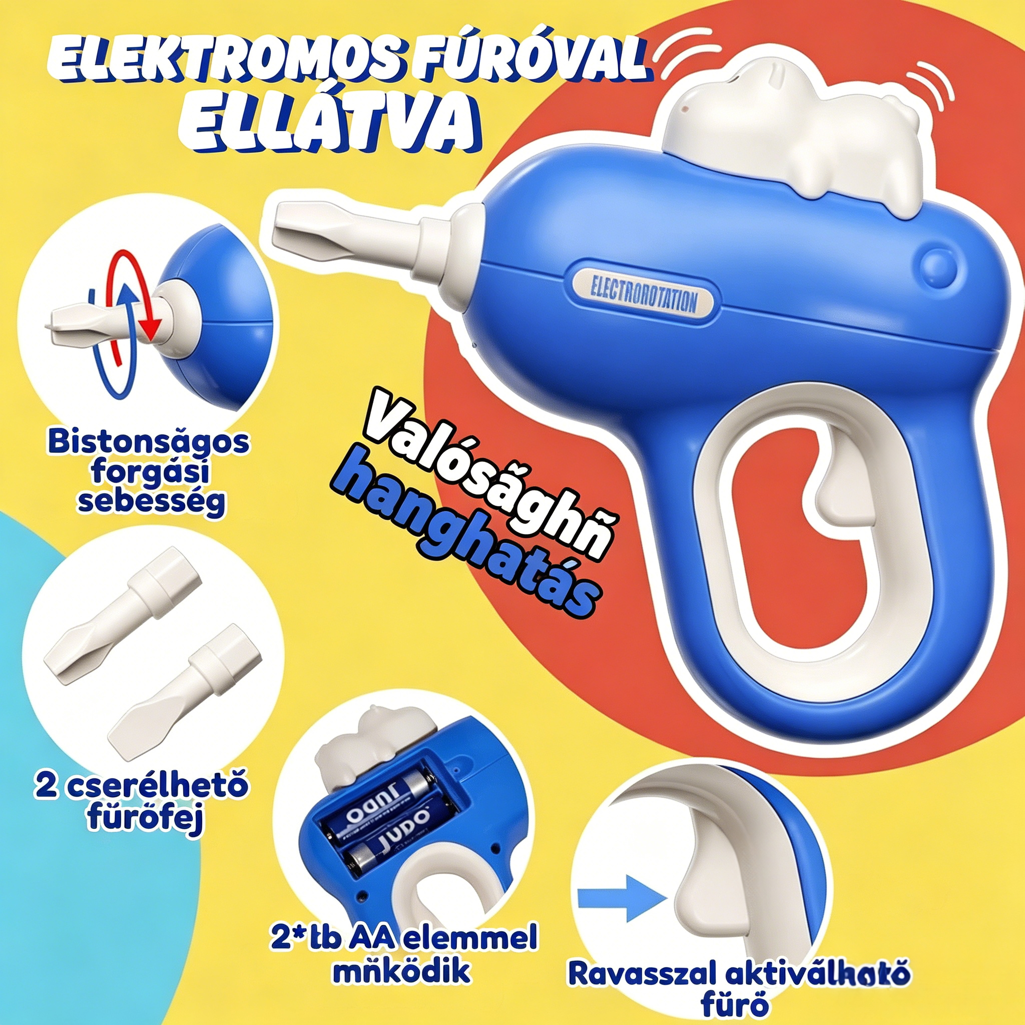 🧰✨ Kis Mester Szerszámkészlet – Játék, Tanulás és Fejlődés!
