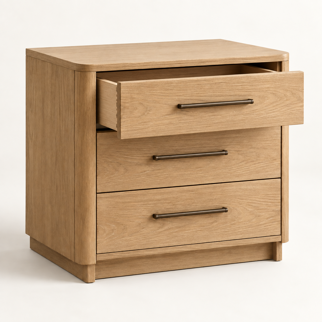 Solenne 3-Drawer Nightstand