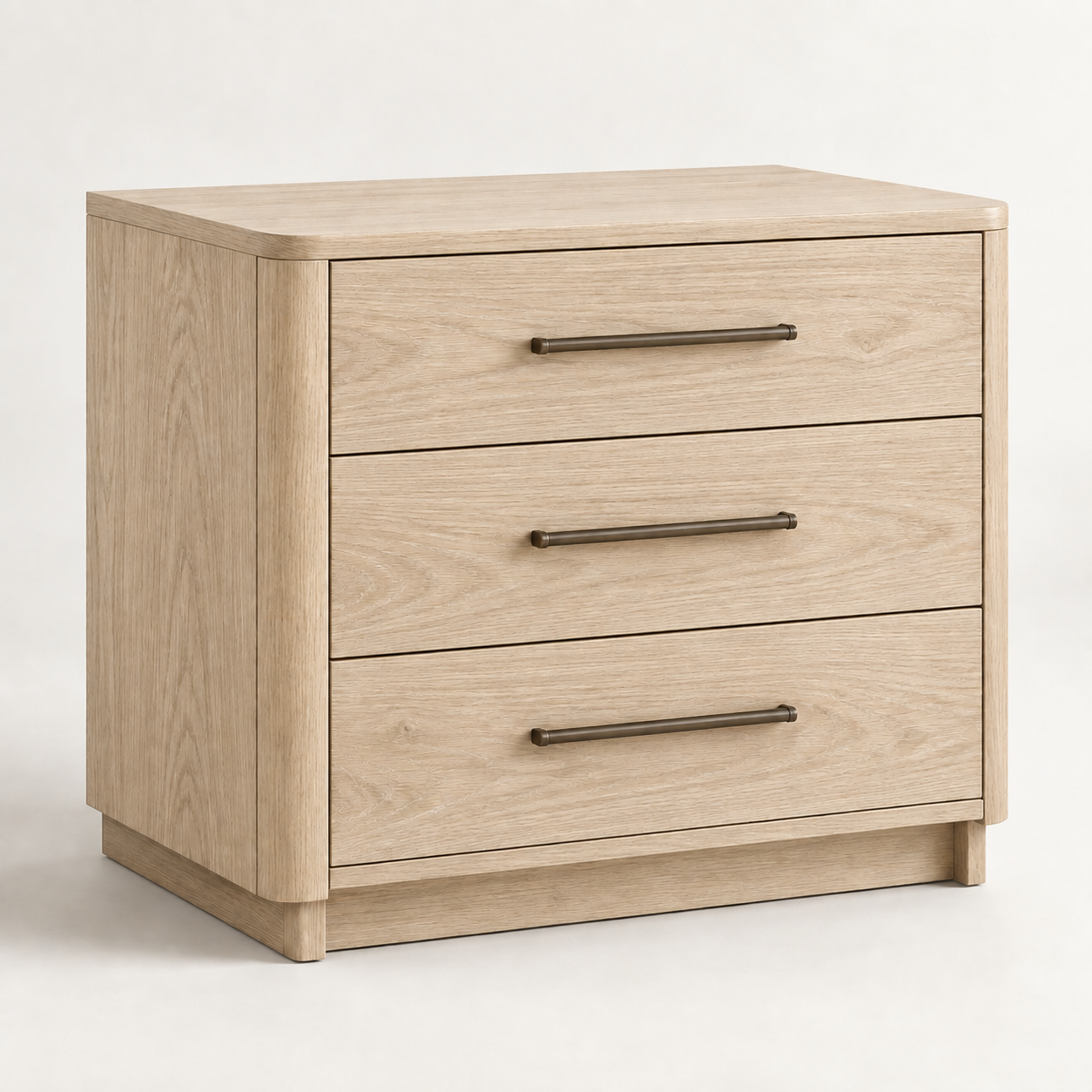 Solenne 3-Drawer Nightstand