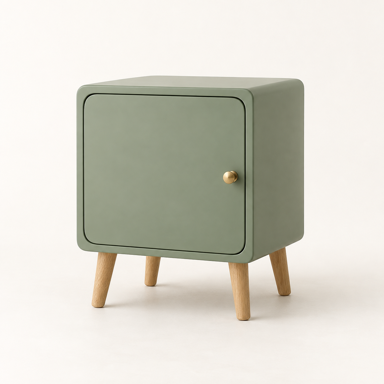 Fern Bedside Cabinet on a warm neutral background