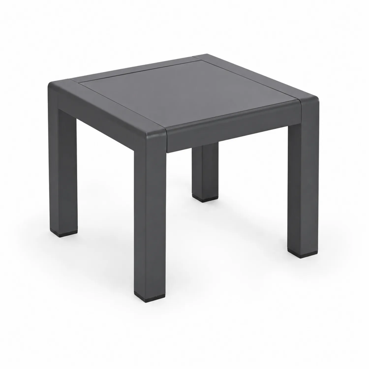 Beistelltisch quadratisch Anthrazit Polypropylen 50x50x45 cm