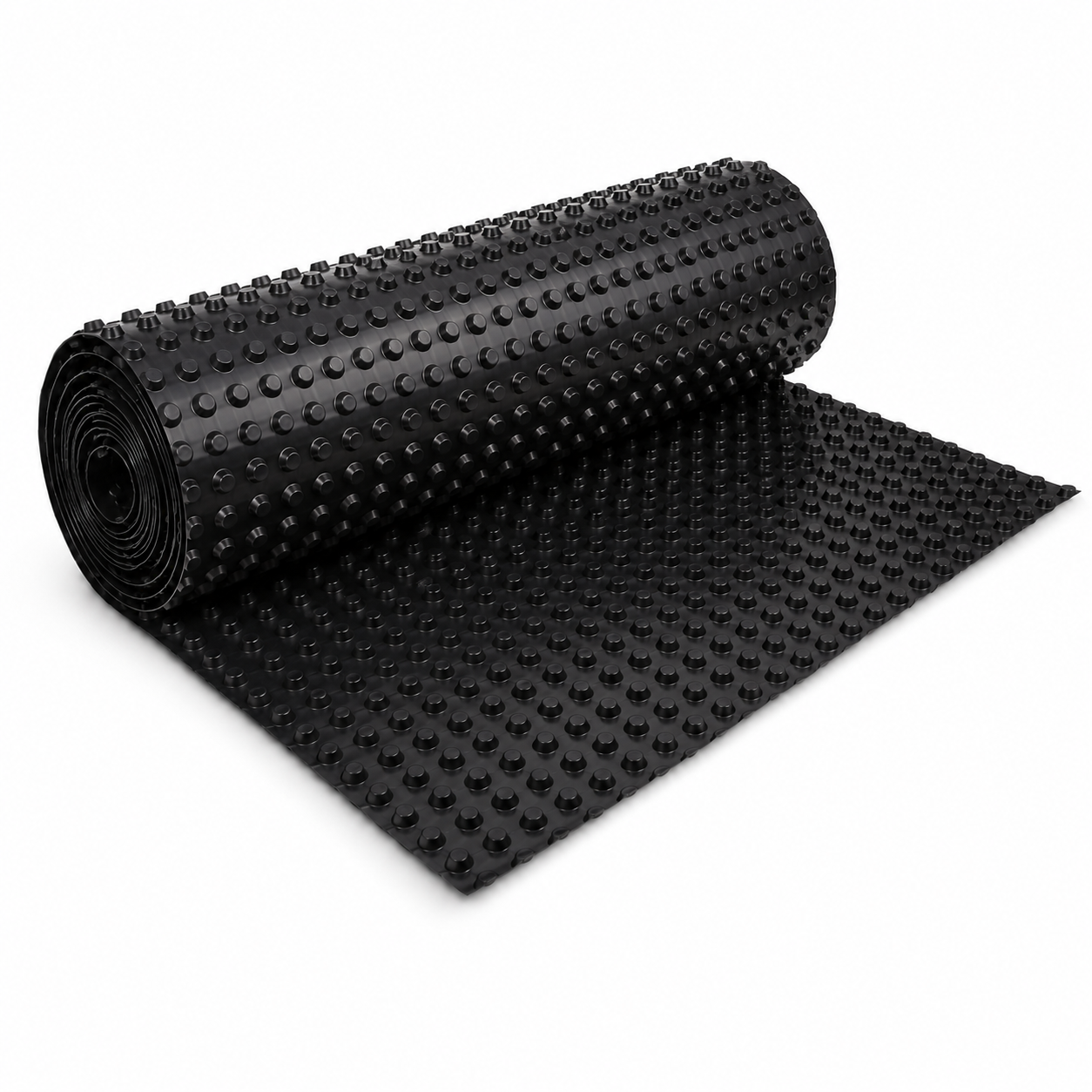 Hochbeet Folie aus Noppenmaterial zum Schutz von Holzbeeten